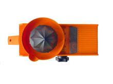 Lade das Bild in den Galerie-Viewer, Restehalter und Zitronenpresse Funktion des TNS 2000 Gemüsehobels